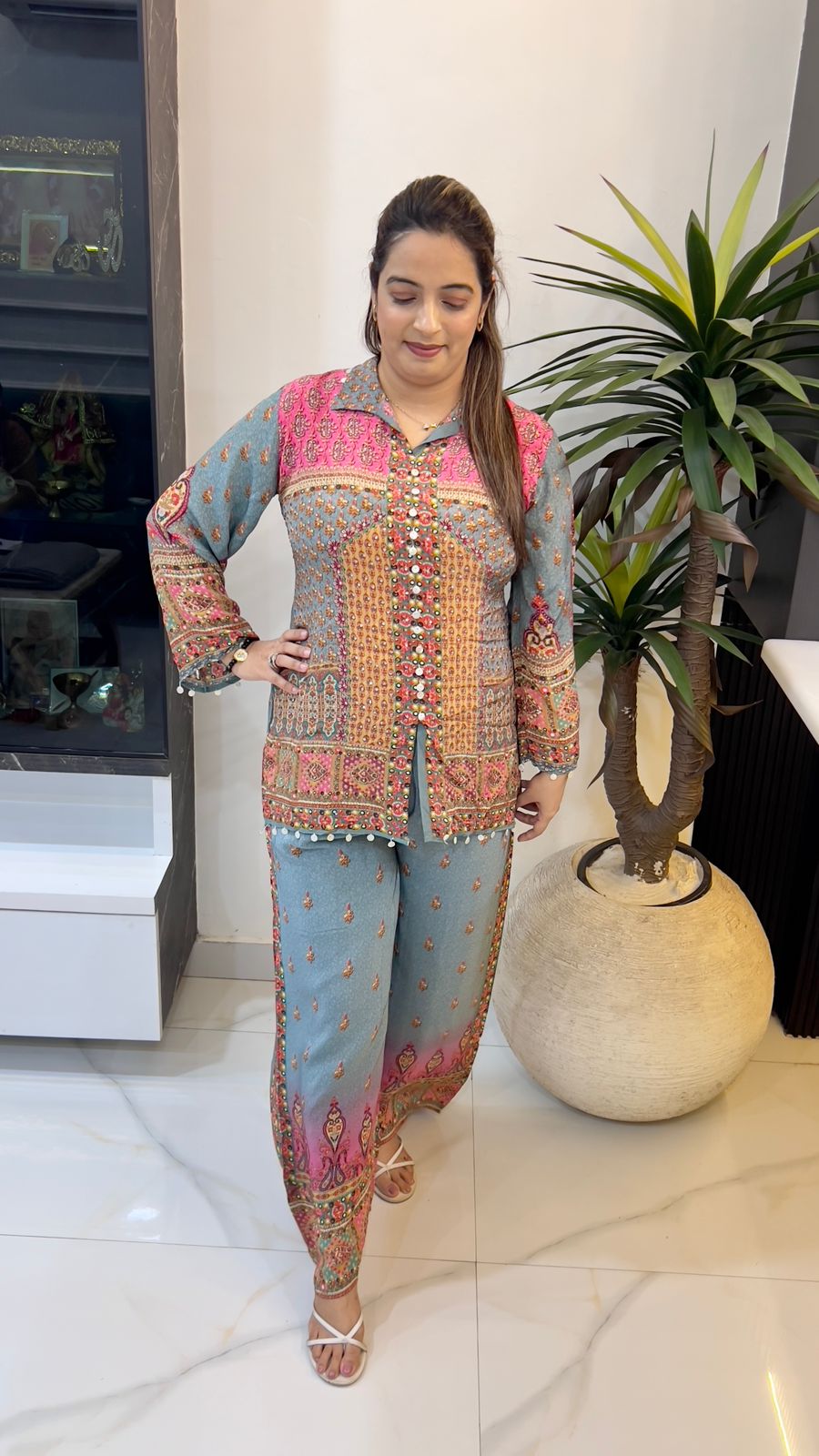 Coord Set in Russian Crepe