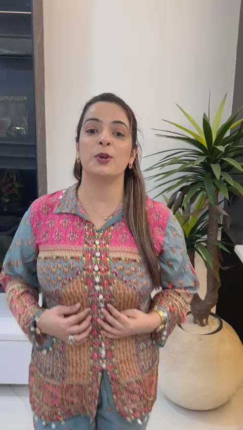 Coord Set in Russian Crepe