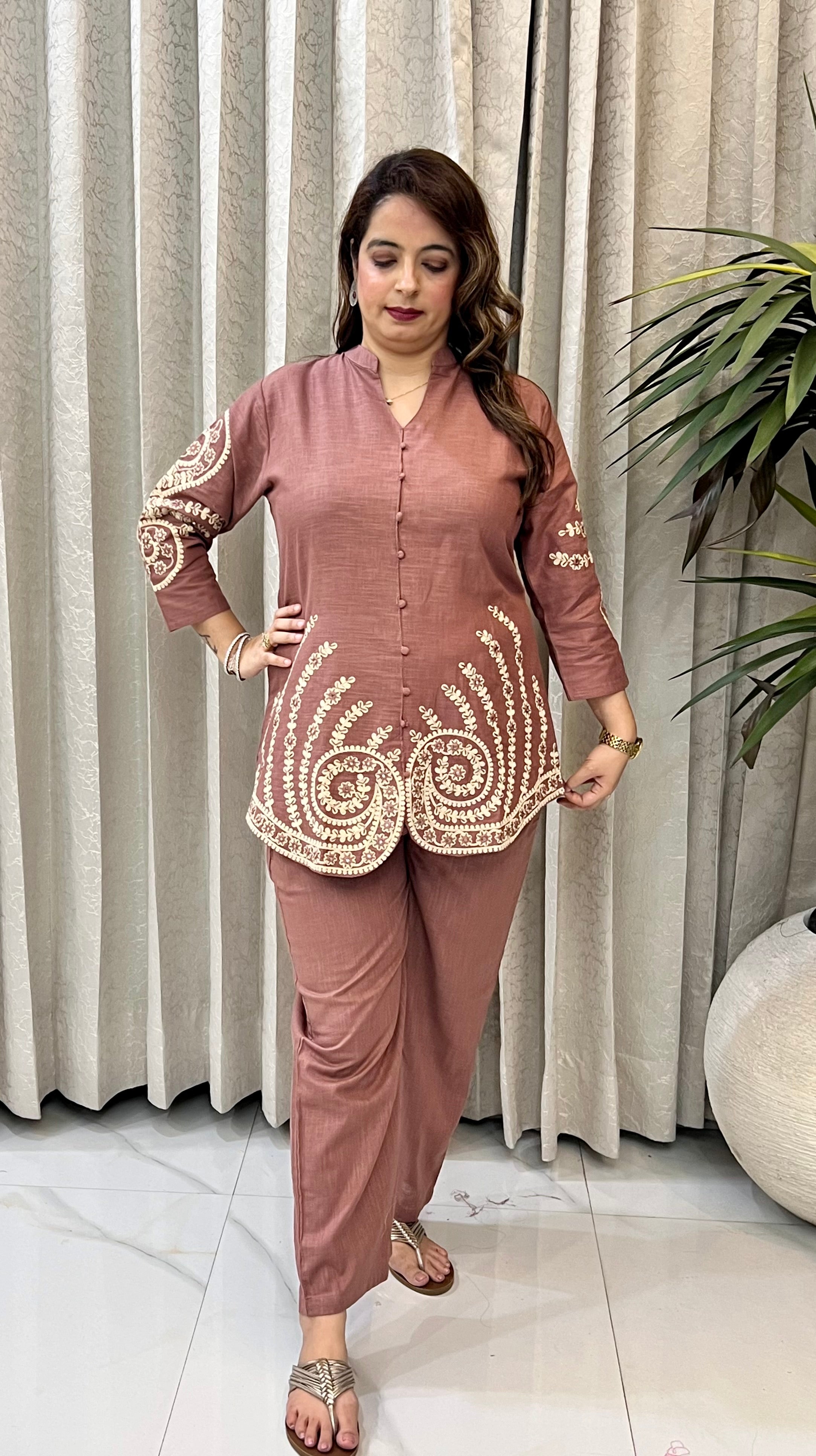 Premium Handloom Cotton Co-ord Set