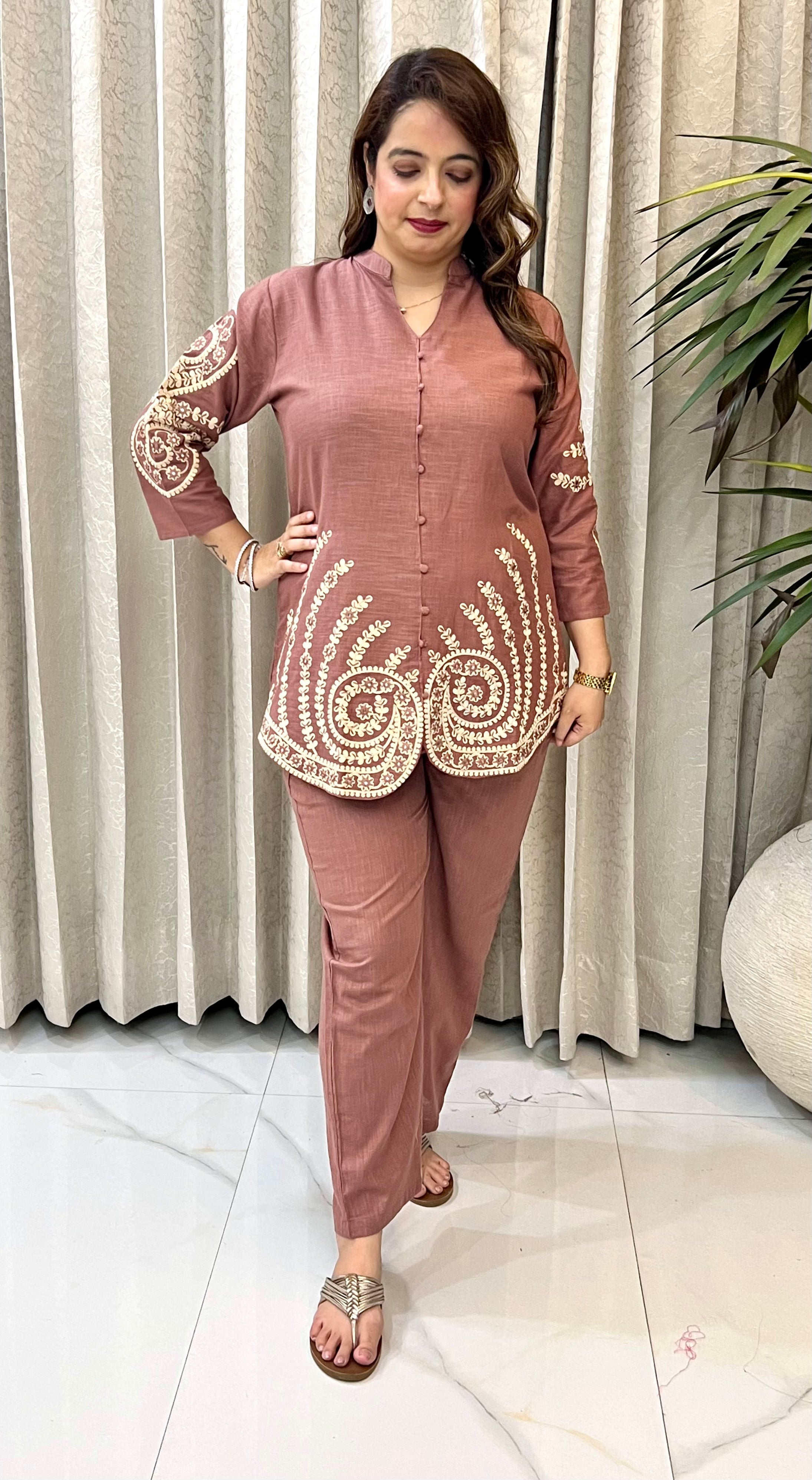Premium Handloom Cotton Co-ord Set