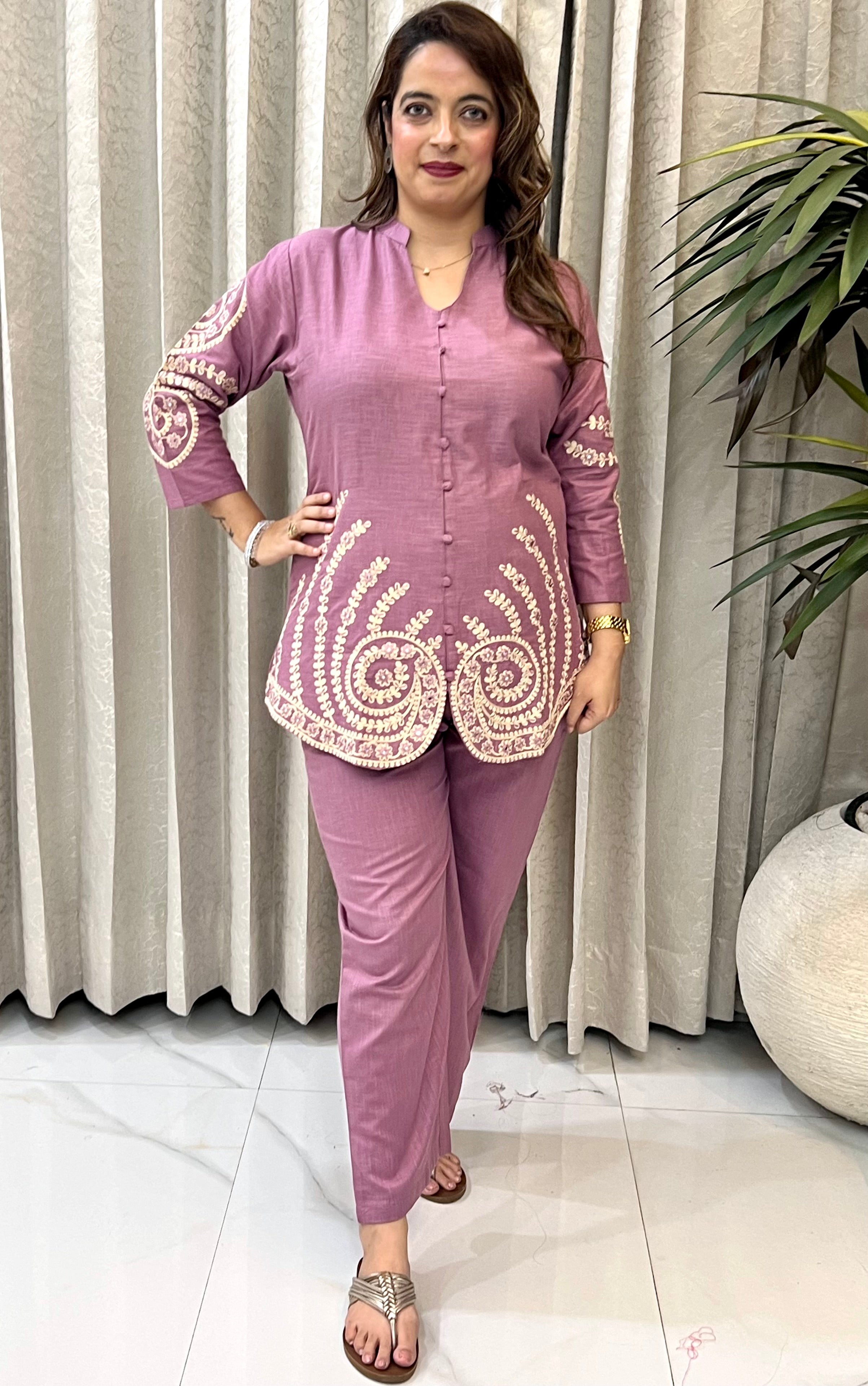 Premium Handloom Cotton Co-ord Set