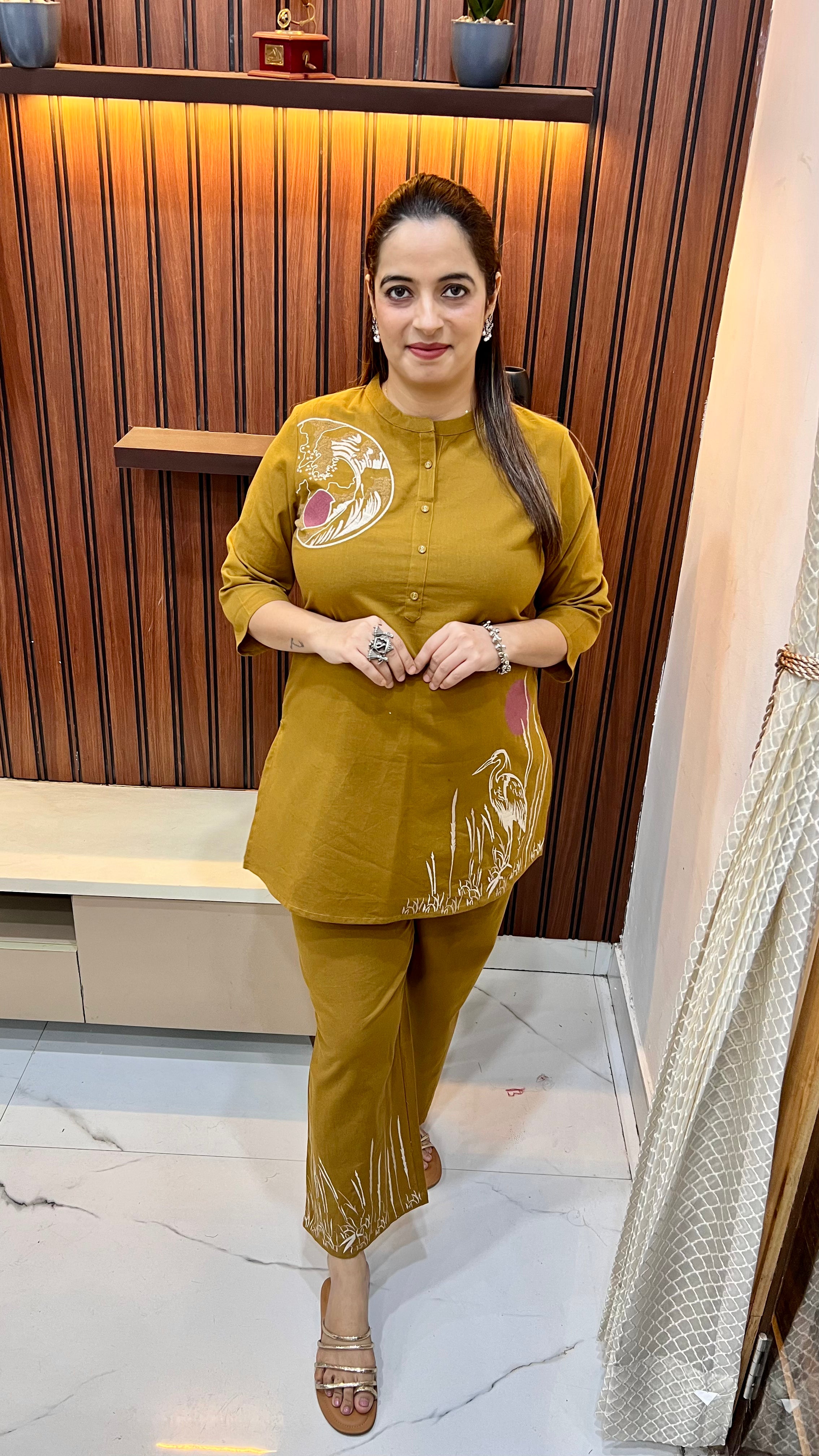 Handloom Cotton Co-ord Set ✨