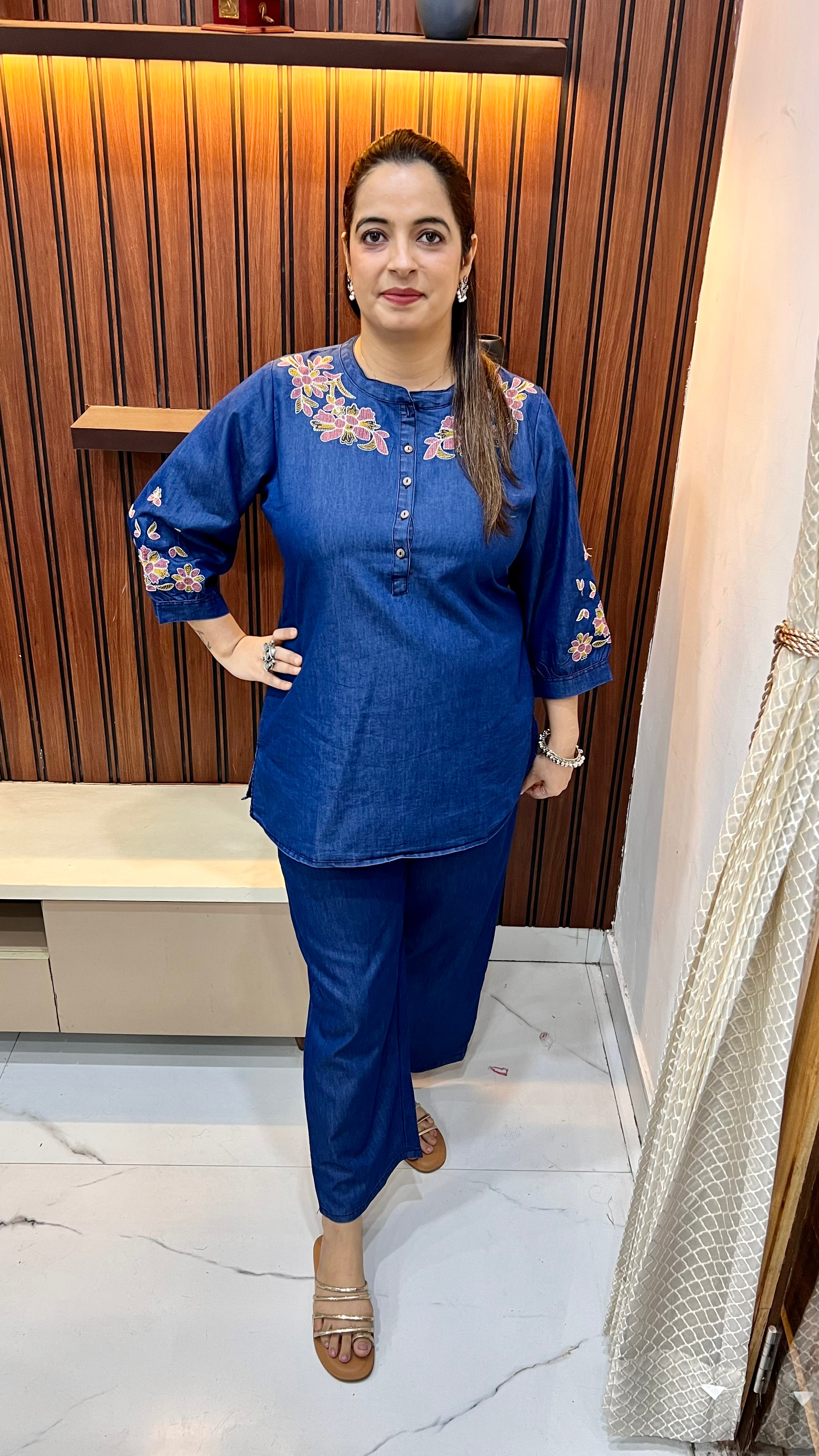 Denim Co-ord Set ✨