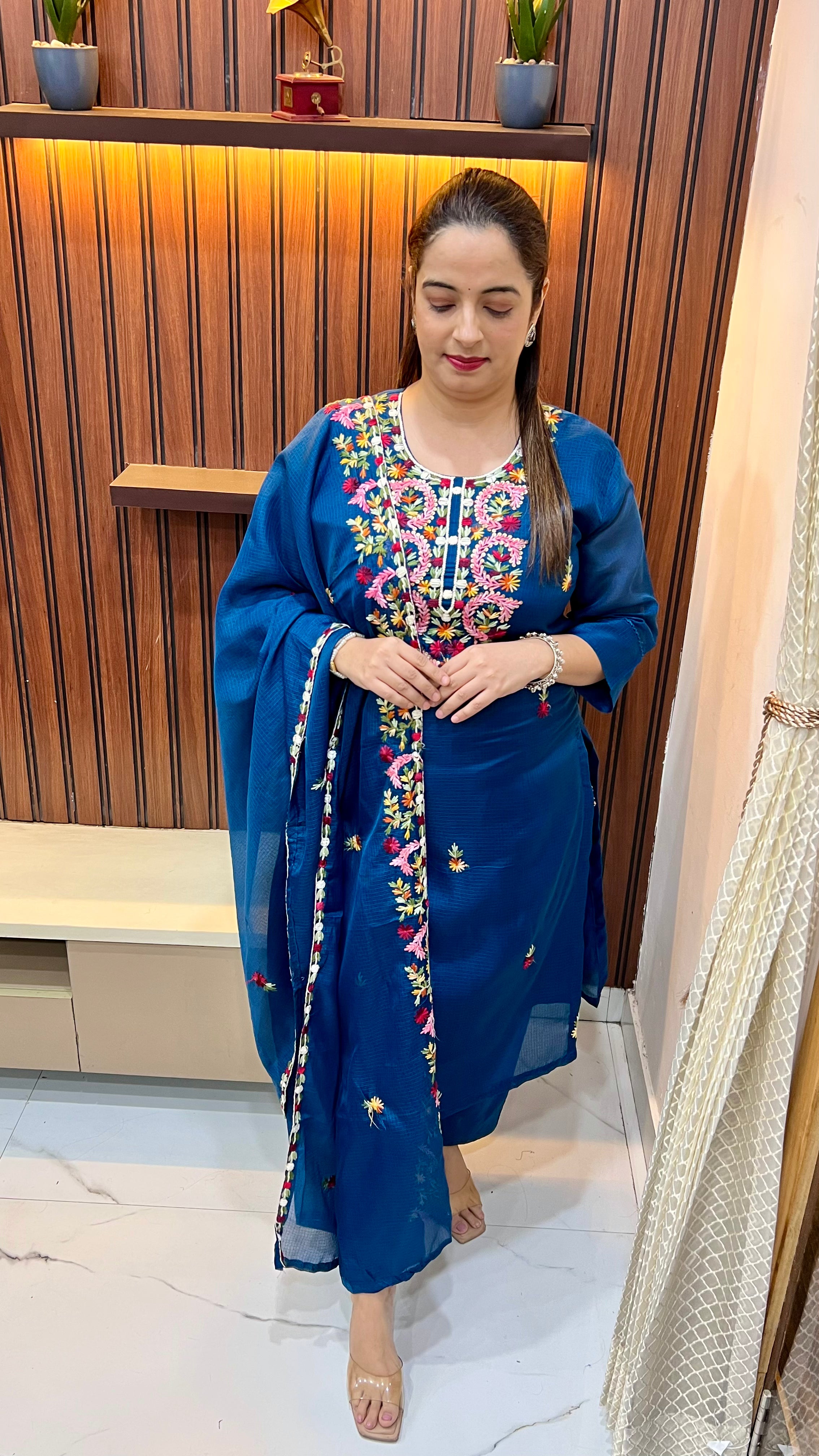 Kolkata Kota Doria Suit ✨