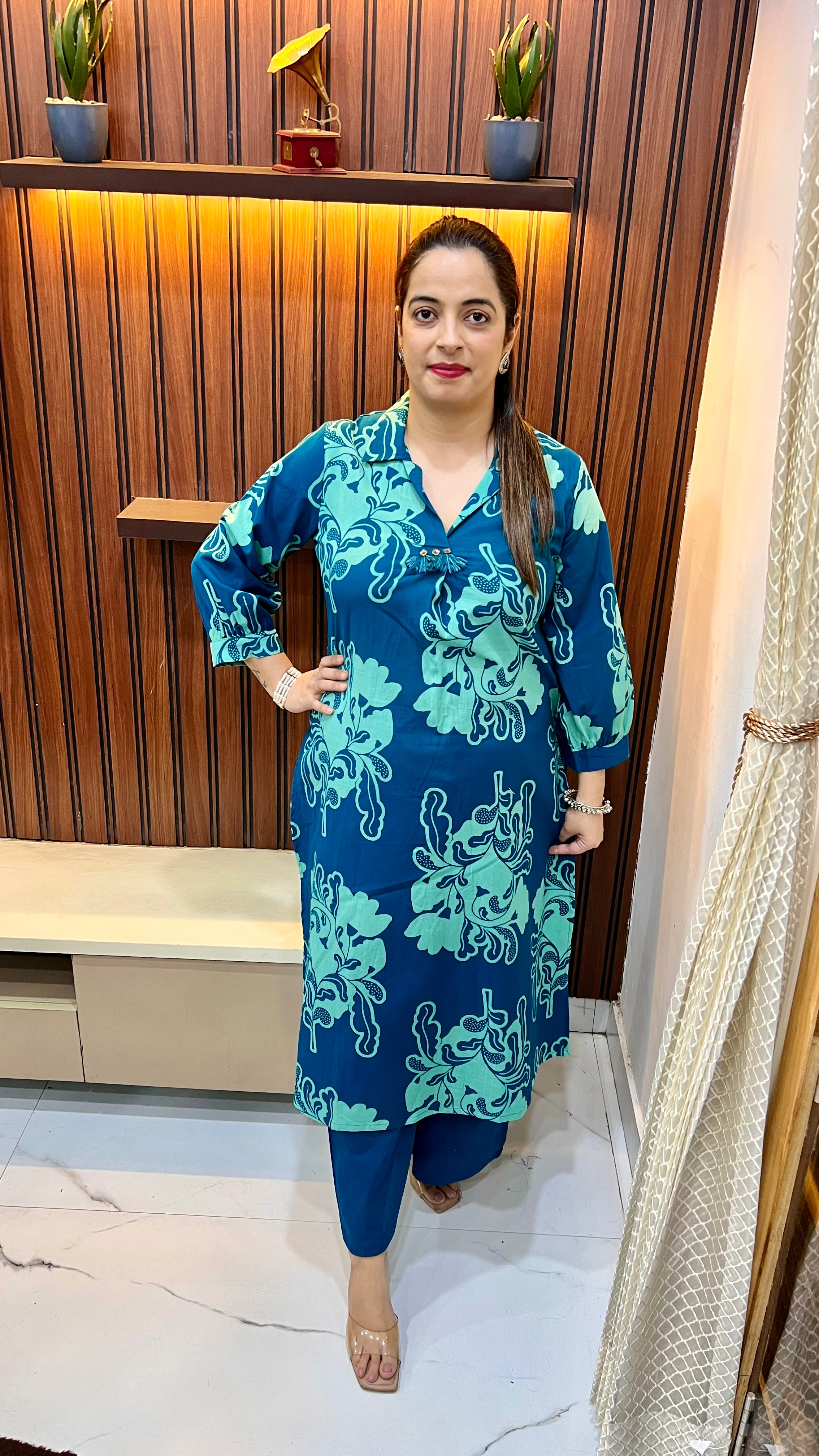 Handloom Cotton Co-ord Set with Shirt Pockets ✨