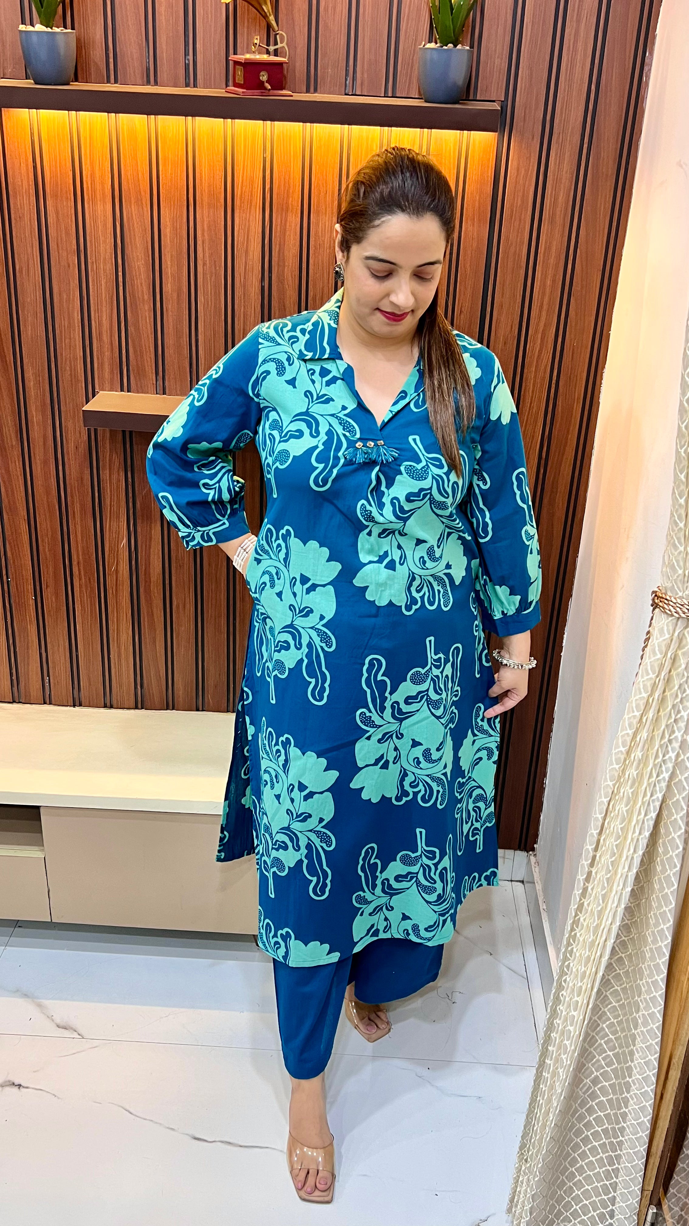 Handloom Cotton Co-ord Set with Shirt Pockets ✨