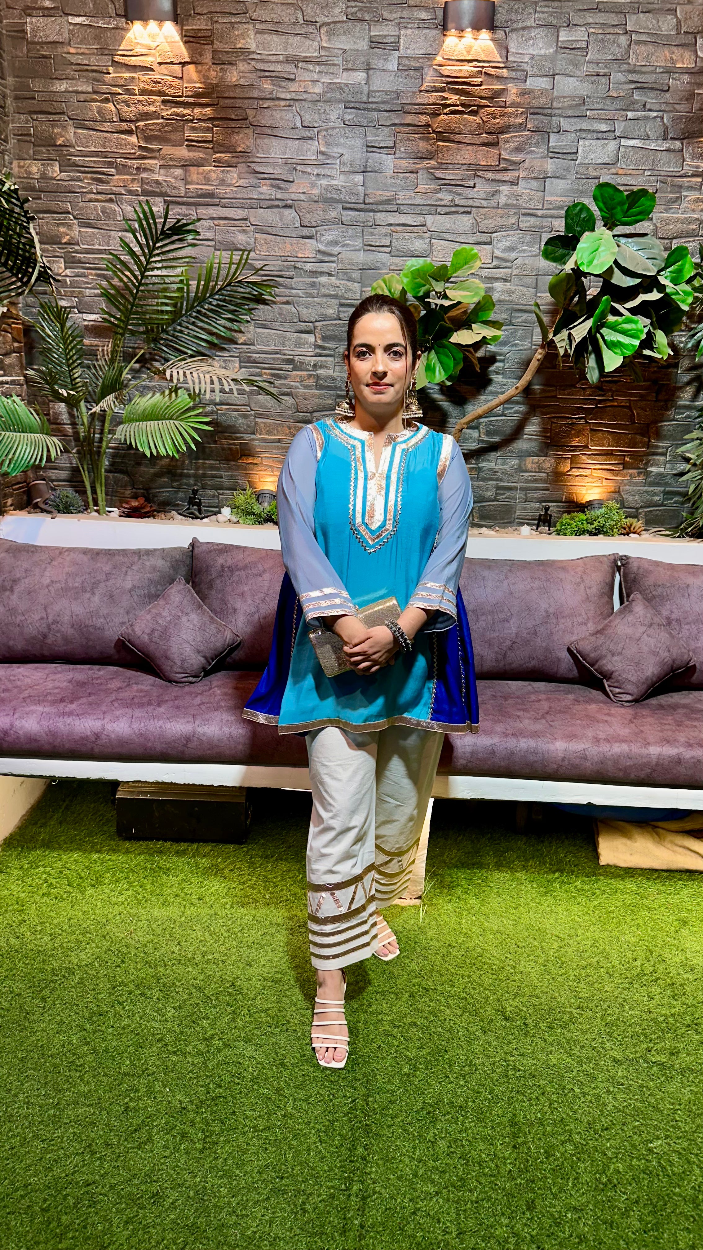 Most Viral Mul Chanderi Ensemble Inspired by (Kareena Kapoor)