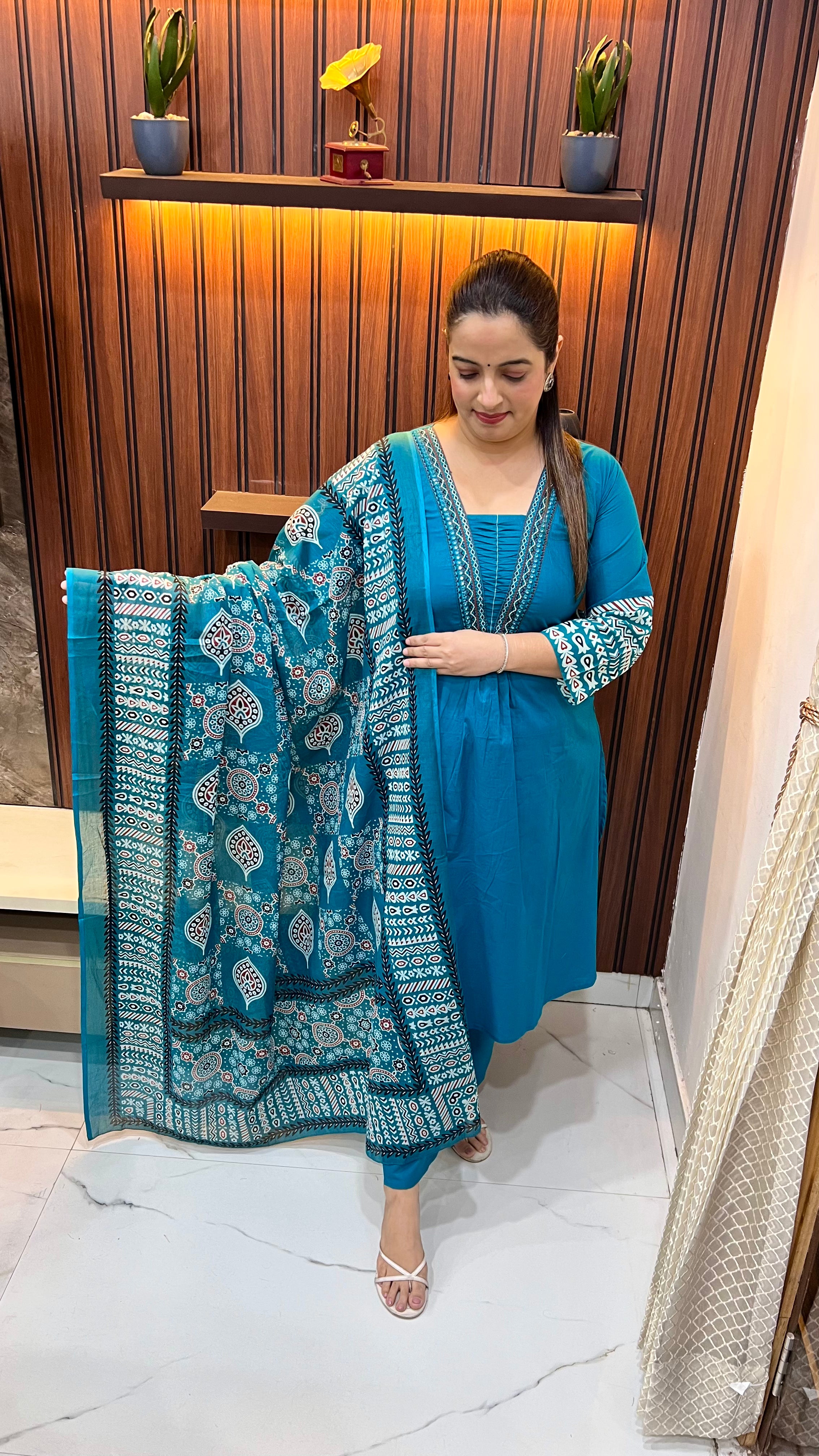 Pure Cotton Suit – Soft & Breathable Everyday Wear