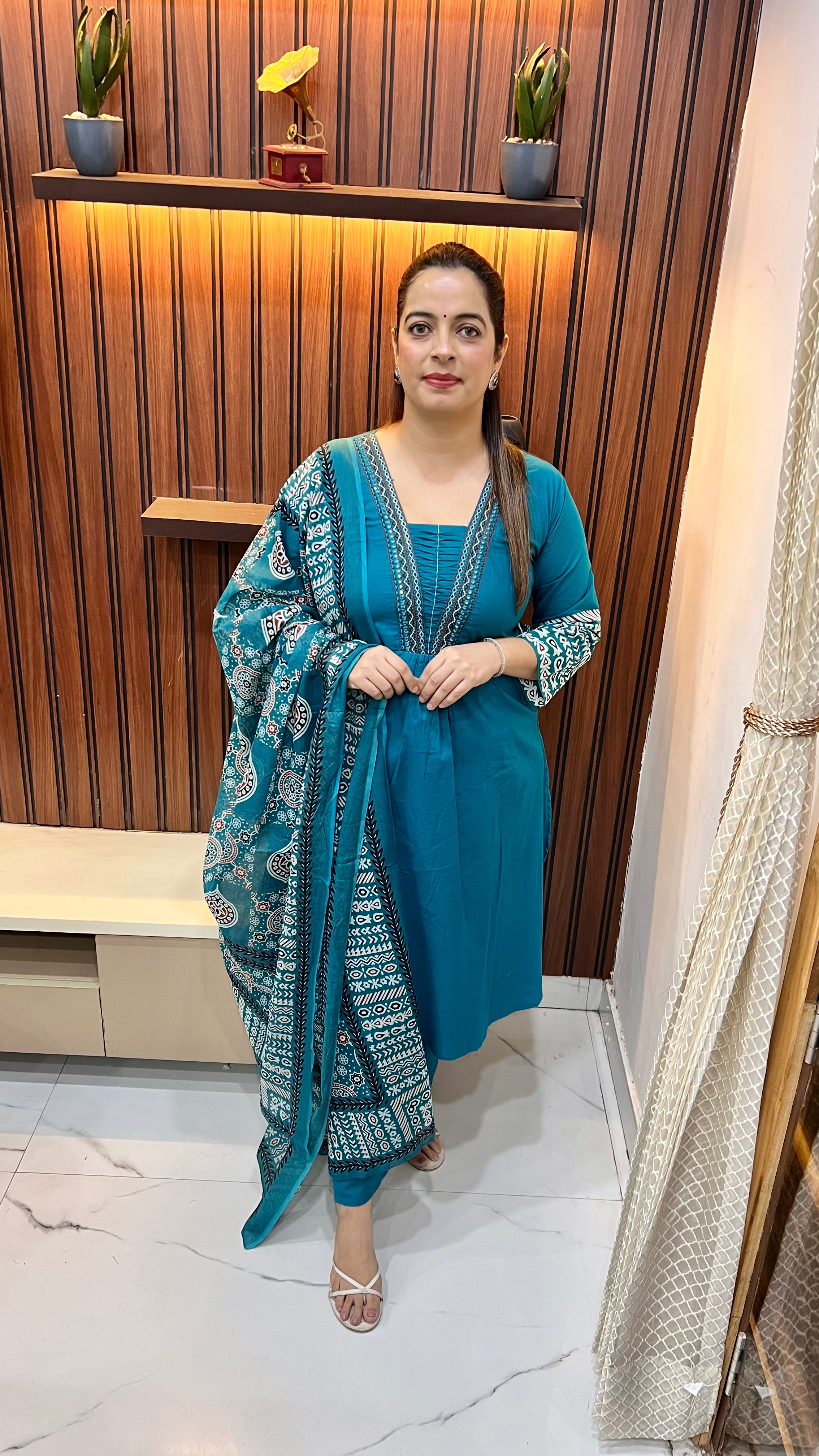 Pure Cotton Suit – Soft & Breathable Everyday Wear