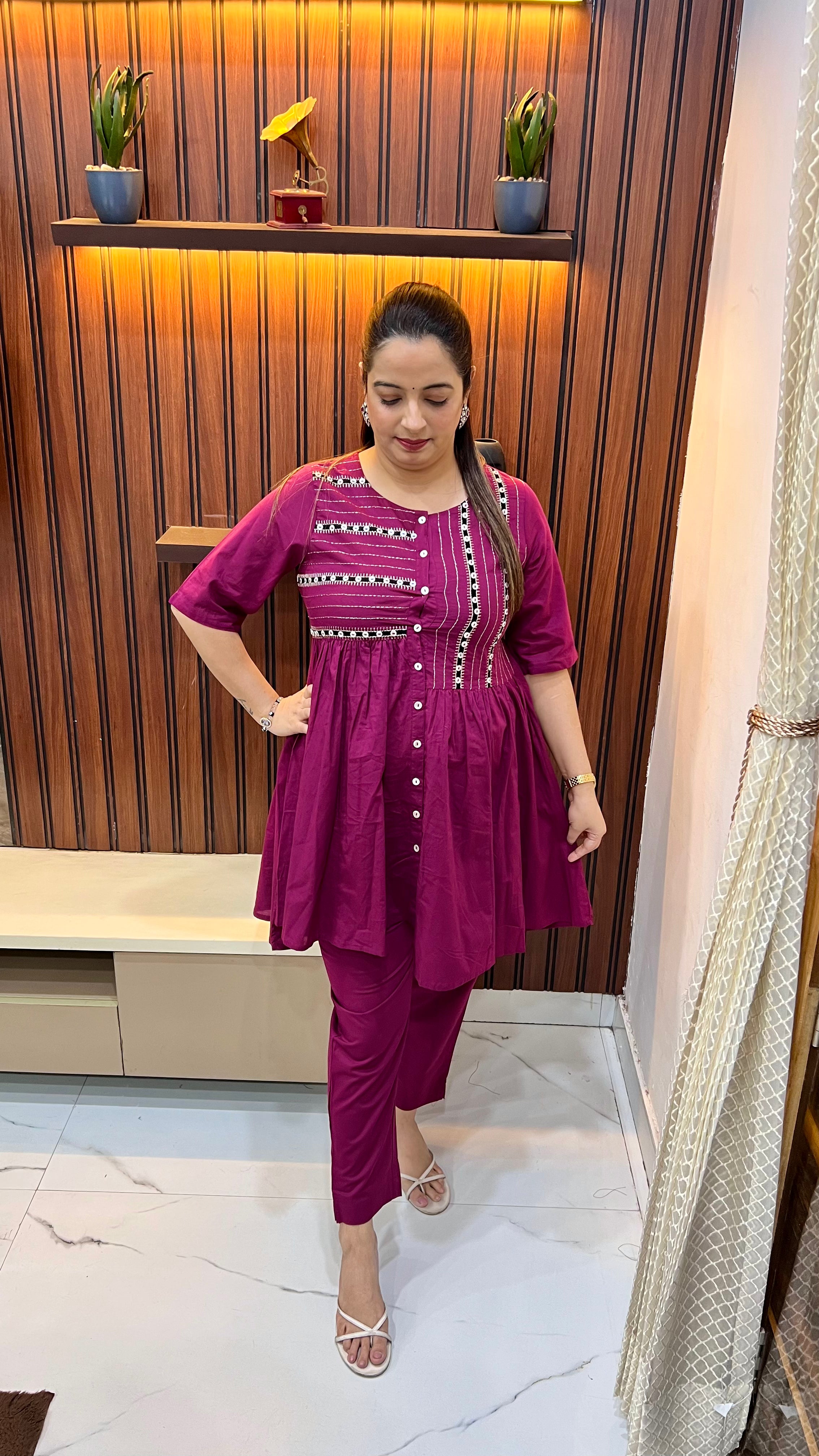 Pure Cotton Co-ord Set – Comfortable & Everyday Chic