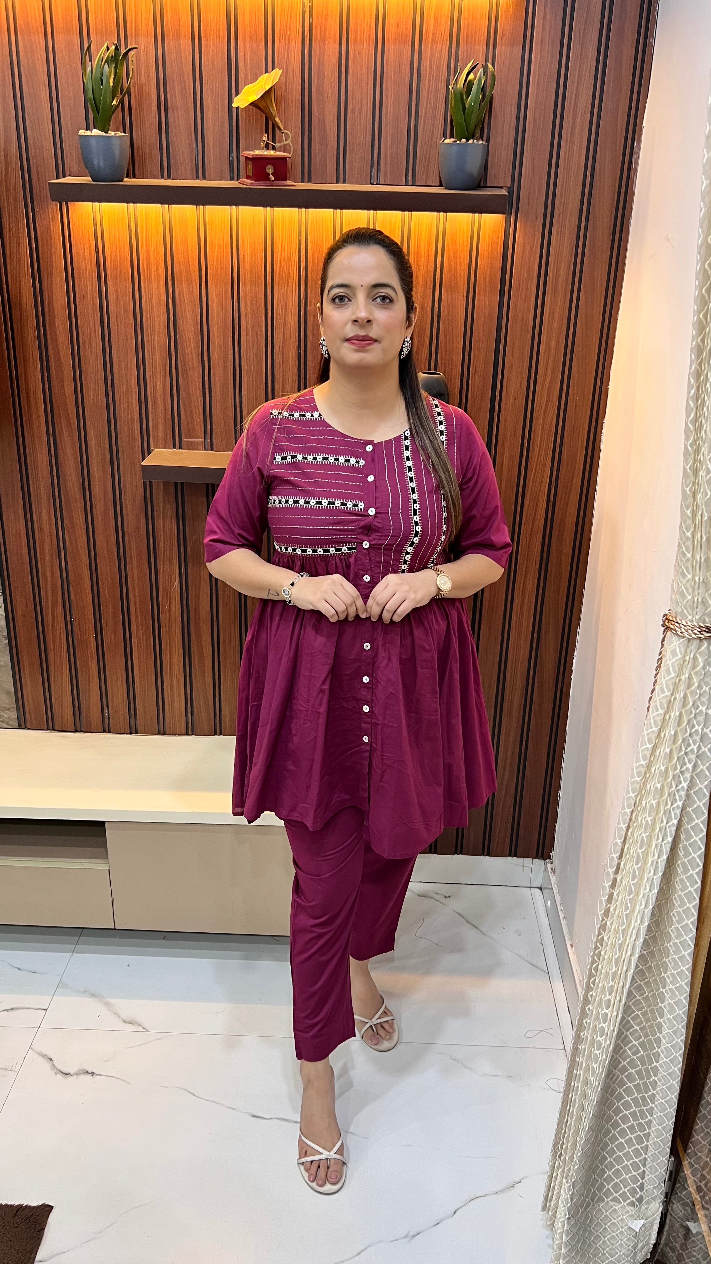 Pure Cotton Co-ord Set – Comfortable & Everyday Chic