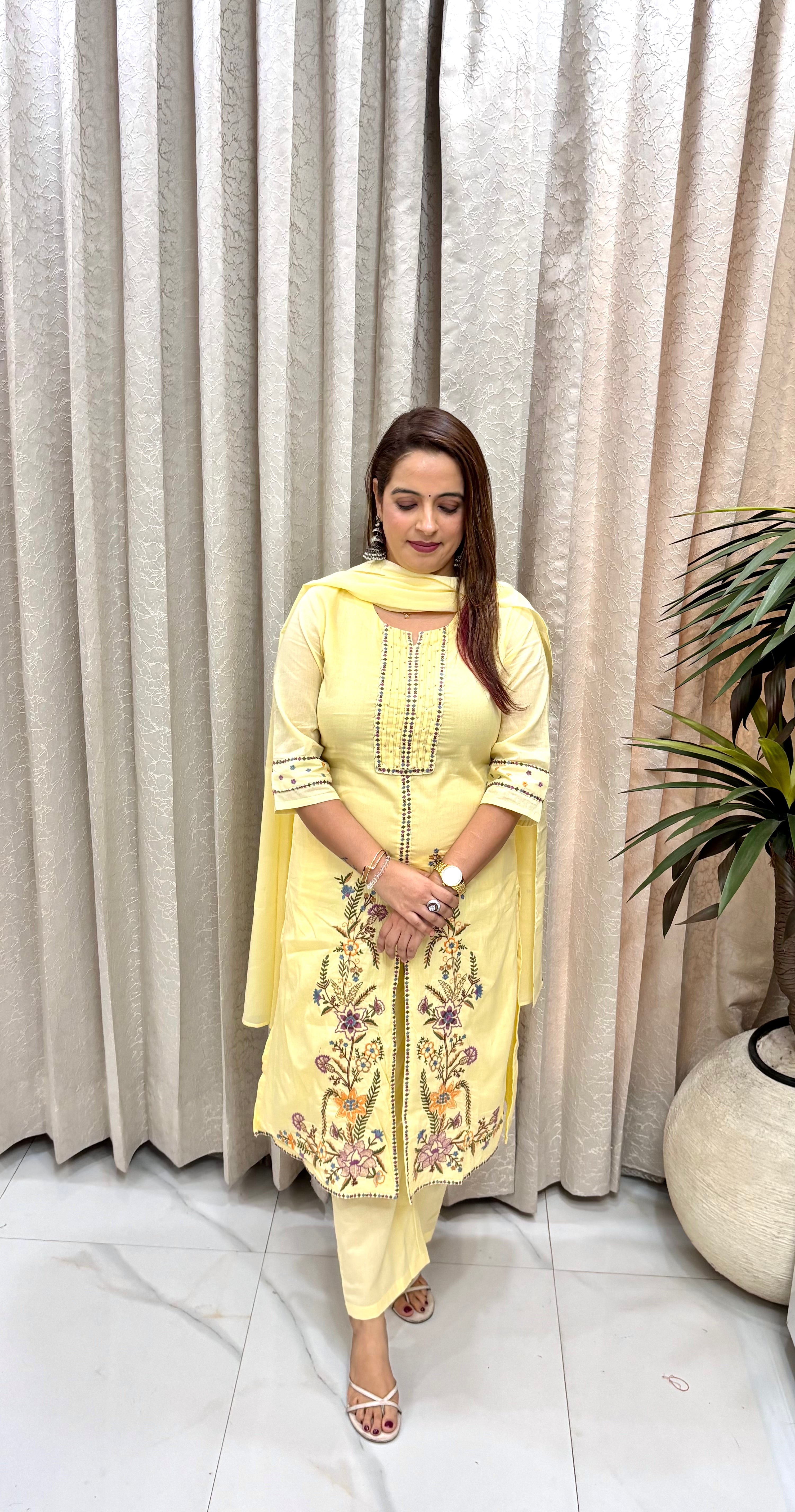 The Mulmul Cotton Sherwani Style Suit