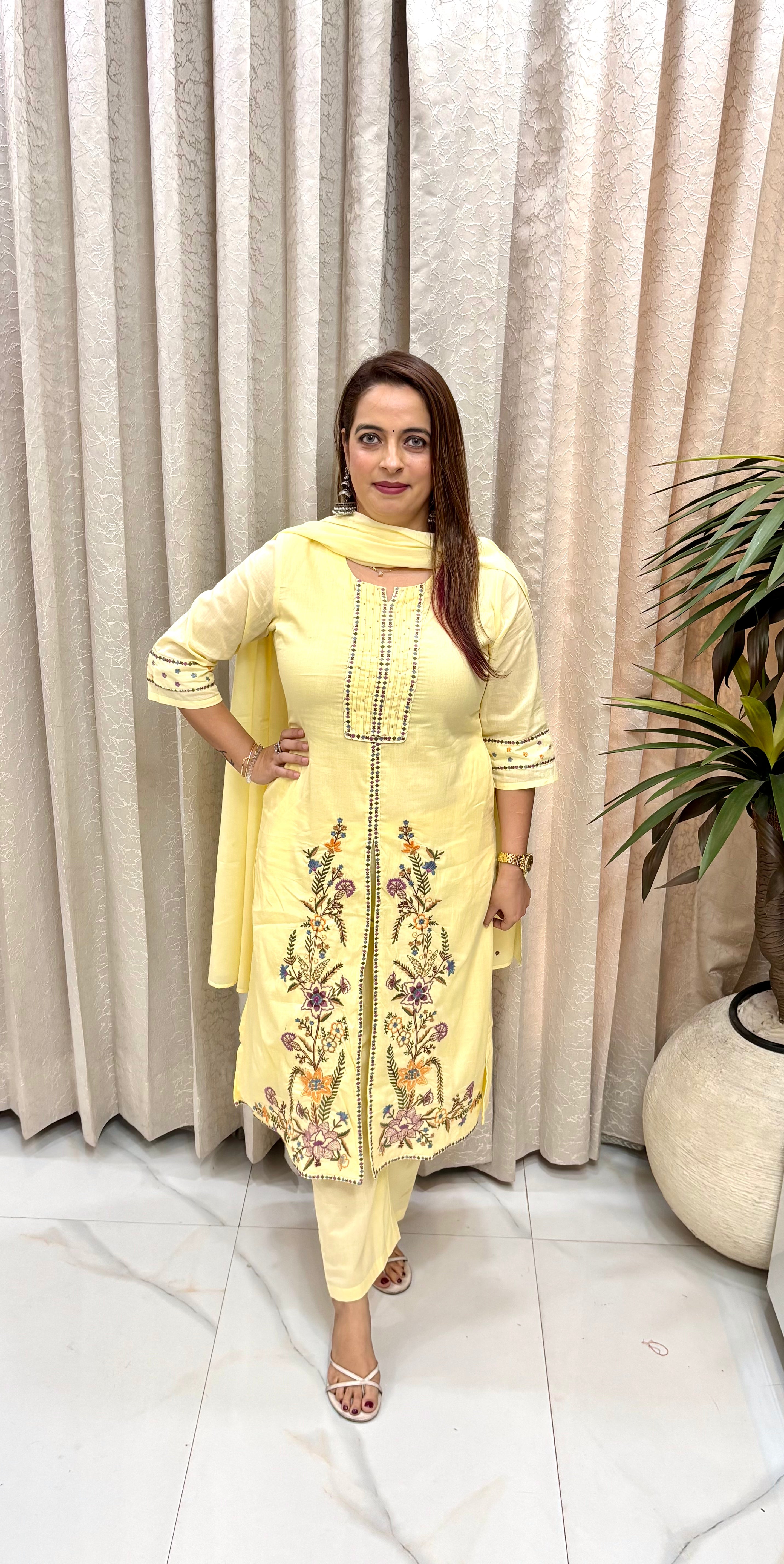 The Mulmul Cotton Sherwani Style Suit