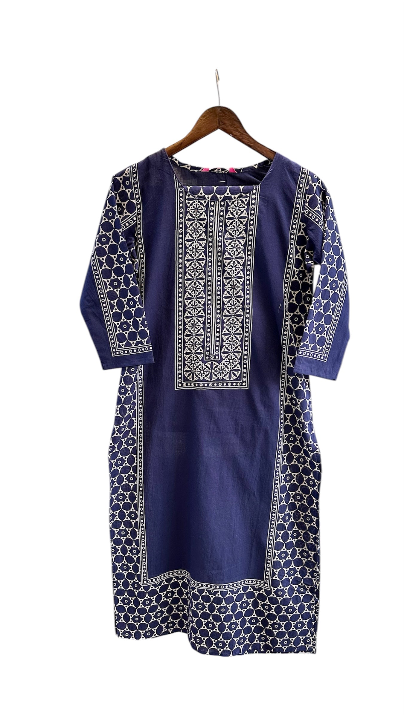 Cotton Suit with Kalamkari Print Work ✨