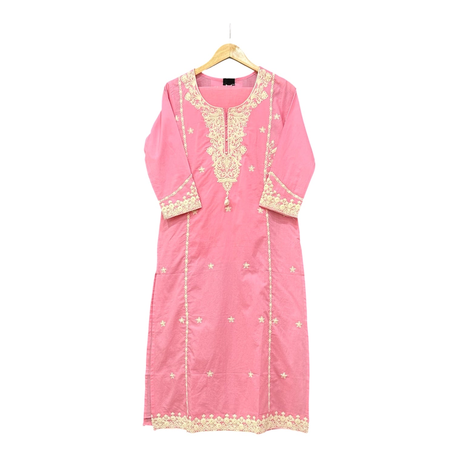 👑 The Heritage Masterpiece: Pure Cotton Kashmiri Suit with Multi-Craft Artistry