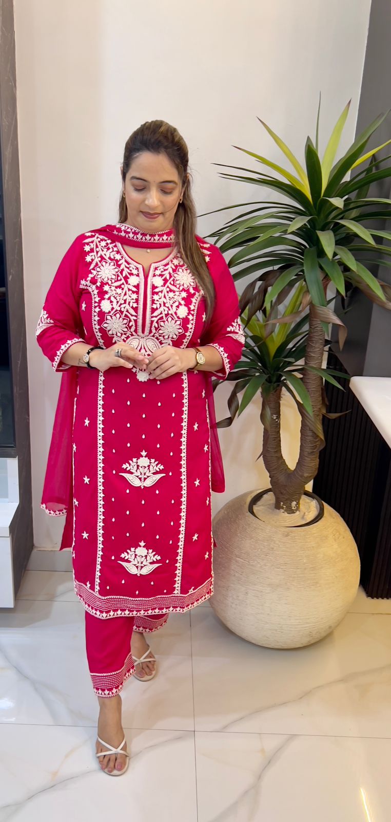 Floral A-Line Rayon Dress for Women – Casual & Party Wear