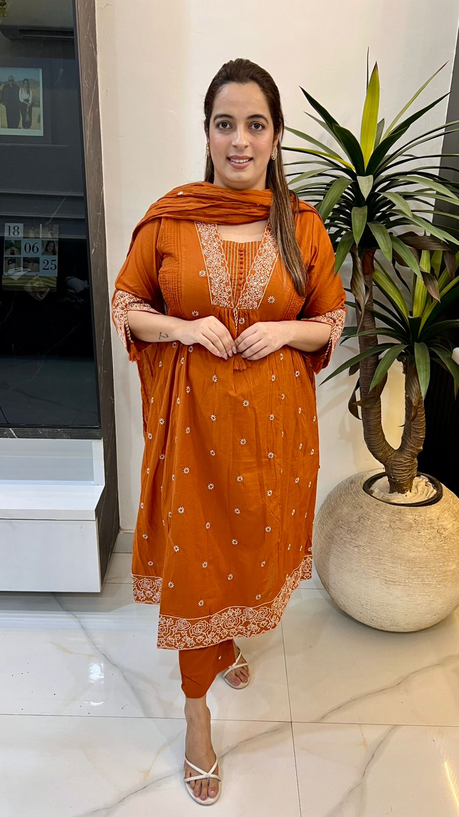 Pure Mal Cotton Suit – Elegant Comfort with Timeless Style