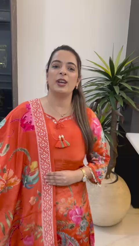 Stylish A-Line Dress in Russian Crepe – Casual & Party Wear for Women