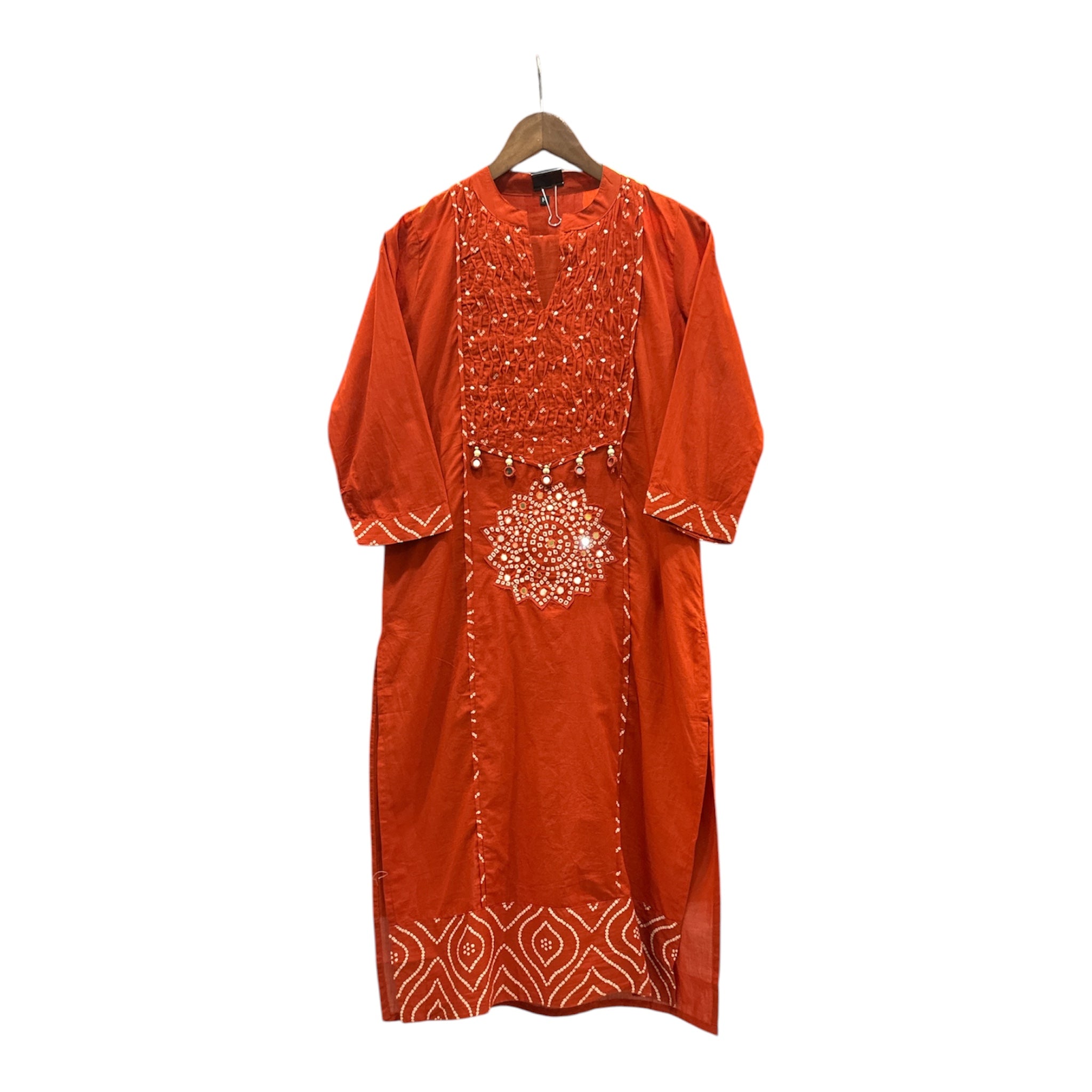 Pure Cotton Bandhani Designer Suit – Handcrafted Elegance ✨